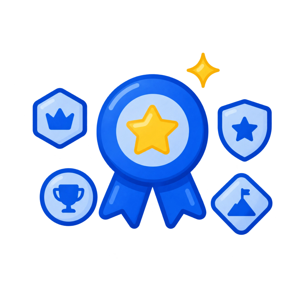 achievements badges